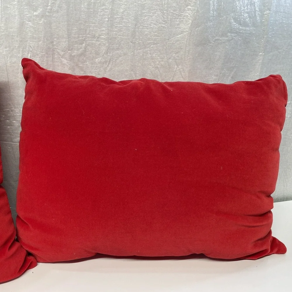 Christmas Tree Throw‎ Pillow Set Red Green Holiday Home Decor Festive 16